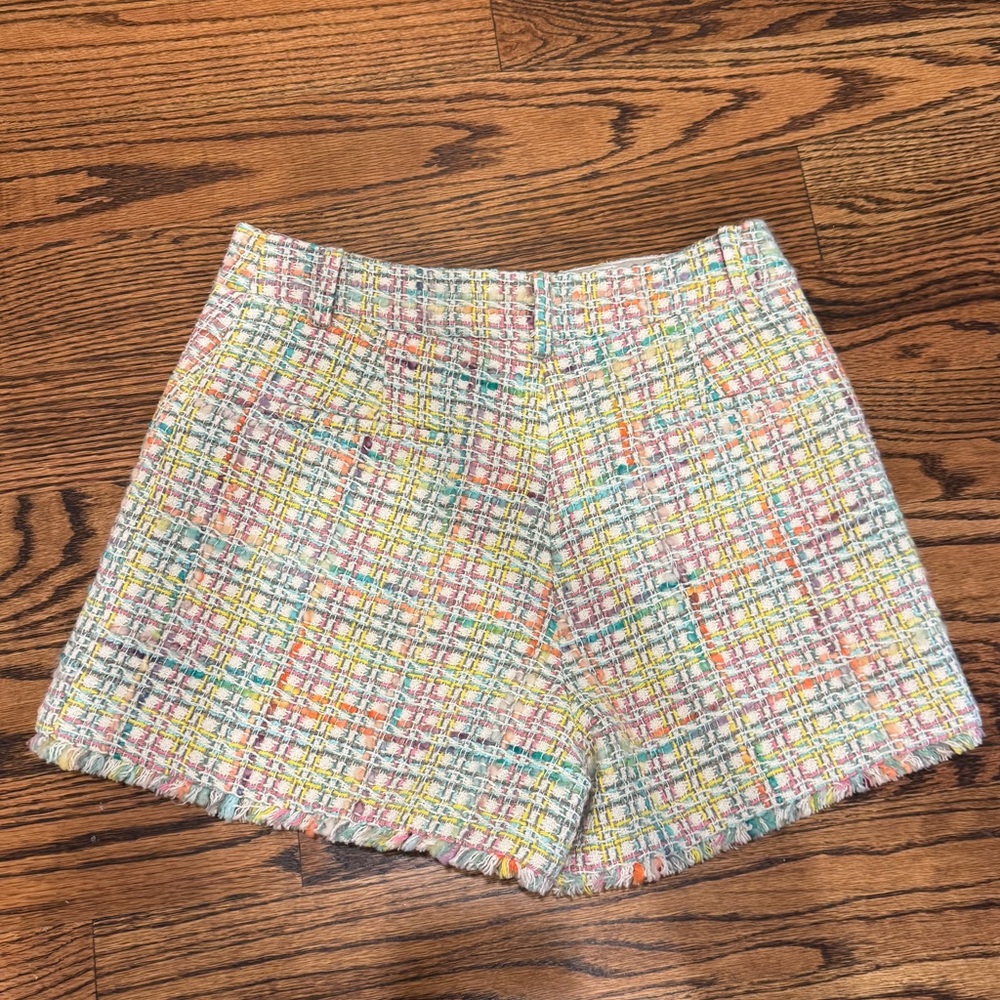 Rainbow Tweed Generation Love Diaz Shorts Sz 4 New With Tags - Picture 11 of 16
